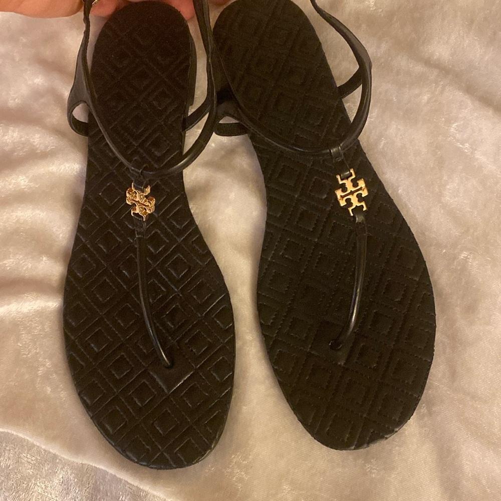 Tory Burch black gorgeous sandals!